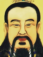 灵宝天尊：全称“上清灵宝天尊”，道教“三清”尊神之一